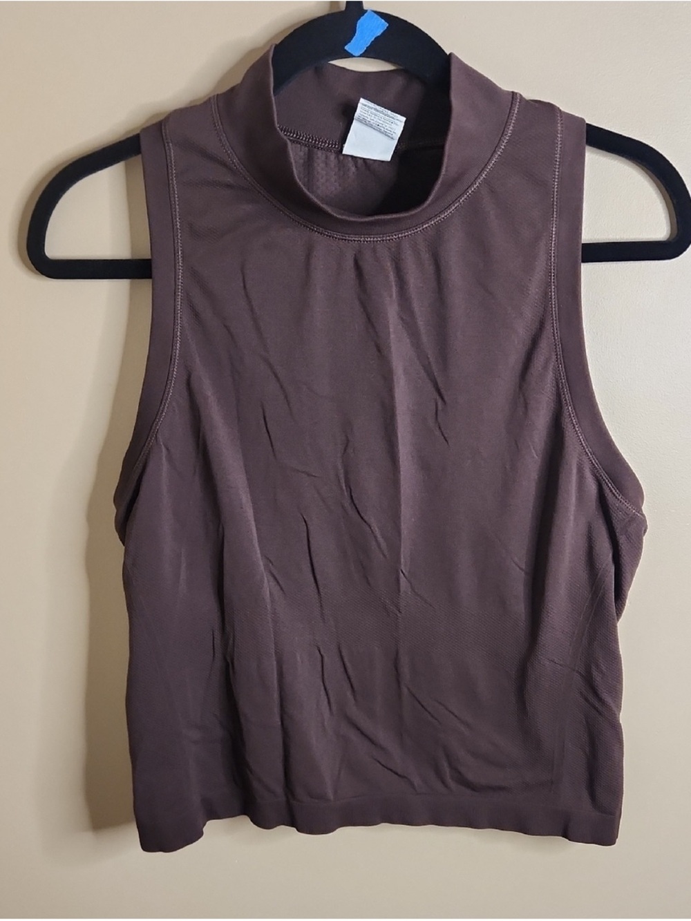 Athleta Momentum Seamless Mock Neck Tank Top